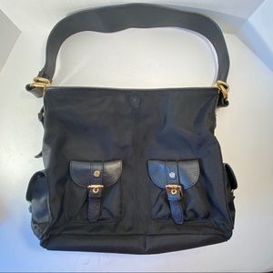 EUC JPK Paris 75 Black Nylon Shoulder Bag